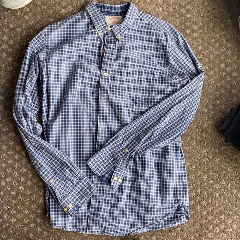 Mens Brooks Brothers Longsleeve Buttondown